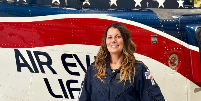 a flight nurse’s courage